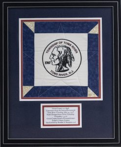 Toms River Township 2026 Framed Quilt Square