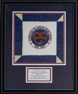 2026 Borough of South Toms River Framed Quilt