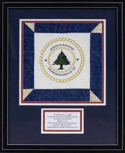 2026 Borough of Beachwood Framed Quilt Square