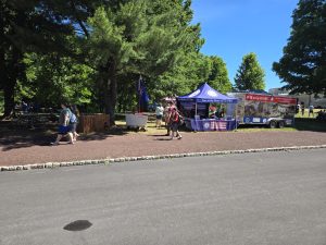 Monmouth battlefield set-up
