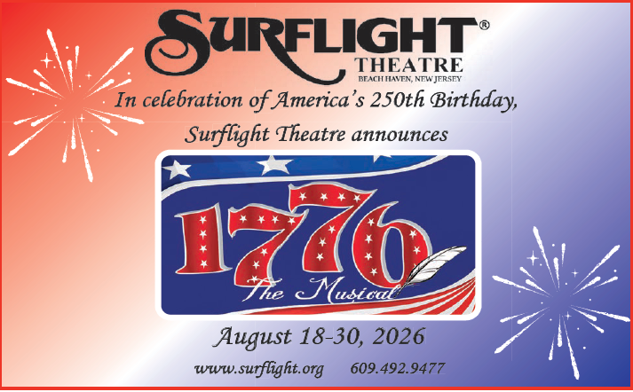 surflight theatre in Beach Haven presents musical 1776