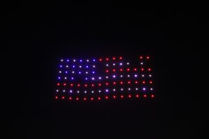07.02.2026 drone show American flag