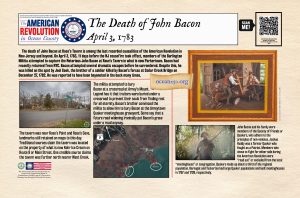 2026 Death of John Bacon - NPS style
