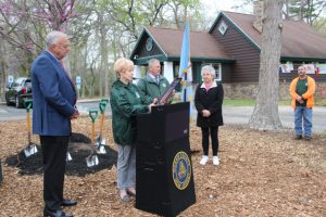 celebrating Arbor Day at Cloverdale Farm County Park in Barnegat Township
