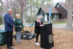 celebrating Arbor Day at Cloverdale Farm County Park in Barnegat Township