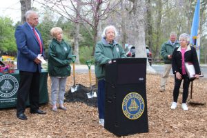 celebrating Arbor Day at Cloverdale Farm County Park in Barnegat Township