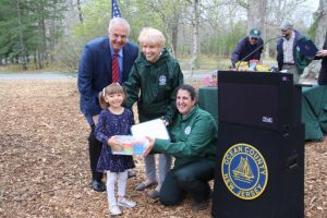 celebrating Arbor Day at Cloverdale Farm County Park in Barnegat Township