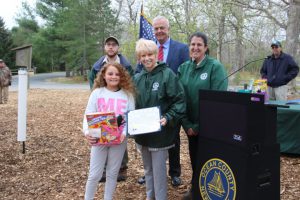celebrating Arbor Day at Cloverdale Farm County Park in Barnegat Township