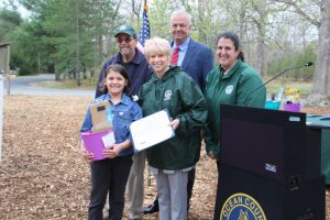 celebrating Arbor Day at Cloverdale Farm County Park in Barnegat Township