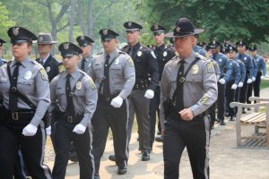 police academy graduation of class 114