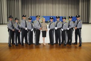 police academy graduation of class 114
