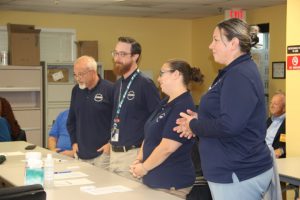 ribbon cutting ceremony of new mobile outreach unit