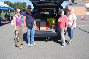 food drive with the Military Support Alliance Food Warriors Program