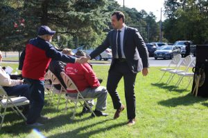 ribbon cutting ceremony at new Ocean County Veterans Service Bureau’s satellite office