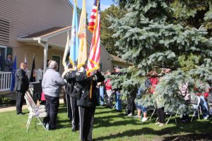 ribbon cutting ceremony at new Ocean County Veterans Service Bureau’s satellite office
