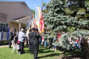 ribbon cutting ceremony at new Ocean County Veterans Service Bureau’s satellite office