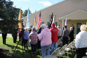 ribbon cutting ceremony at new Ocean County Veterans Service Bureau’s satellite office