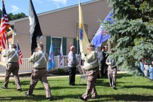 ribbon cutting ceremony at new Ocean County Veterans Service Bureau’s satellite office