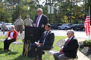 ribbon cutting ceremony at new Ocean County Veterans Service Bureau’s satellite office