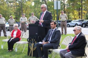 ribbon cutting ceremony at new Ocean County Veterans Service Bureau’s satellite office
