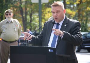ribbon cutting ceremony at new Ocean County Veterans Service Bureau’s satellite office