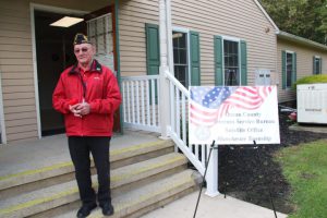 ribbon cutting ceremony at new Ocean County Veterans Service Bureau’s satellite office