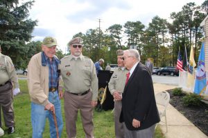 ribbon cutting ceremony at new Ocean County Veterans Service Bureau’s satellite office