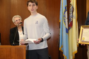 The Ocean County Board of Commissioners recently recognized three honorees from Ocean County for their contributions to environmental stewardship at its March 20 meeting