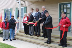 ribbon cutting ceremony at new Ocean County Veterans Service Bureau’s satellite office