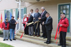 ribbon cutting ceremony at new Ocean County Veterans Service Bureau’s satellite office