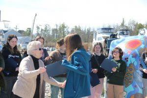 Director of the Ocean County Board of Commissioners Barbara Jo Crea praised the students as she highlighted their talents during a recognition ceremony