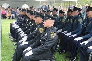 police academy graduation of class 53