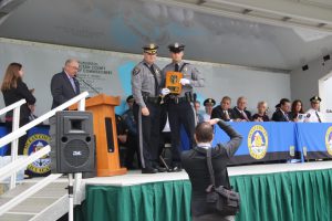 police academy graduation of class 53