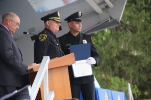 police academy graduation of class 53