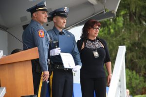 police academy graduation of class 53