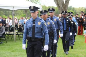 police academy graduation of class 53