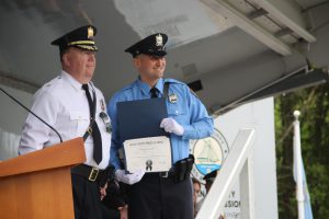 police academy graduation of class 53