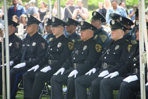 police academy graduation of class 53