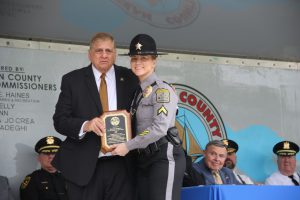 police academy graduation of class 53