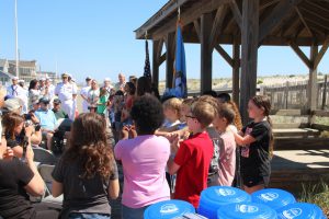 ceremonial unlocking of the Atlantic Ocean ushering in the 2024 summer tourism season