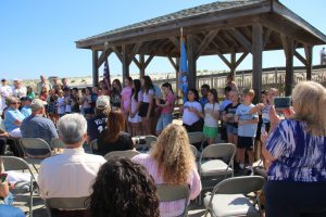 ceremonial unlocking of the Atlantic Ocean ushering in the 2024 summer tourism season