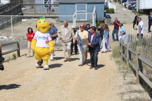 ceremonial unlocking of the Atlantic Ocean ushering in the 2024 summer tourism season