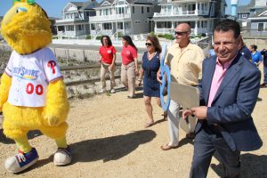 ceremonial unlocking of the Atlantic Ocean ushering in the 2024 summer tourism season