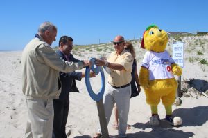 ceremonial unlocking of the Atlantic Ocean ushering in the 2024 summer tourism season