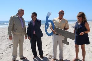 ceremonial unlocking of the Atlantic Ocean ushering in the 2024 summer tourism season