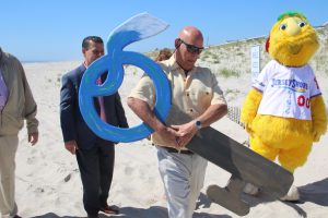 ceremonial unlocking of the Atlantic Ocean ushering in the 2024 summer tourism season