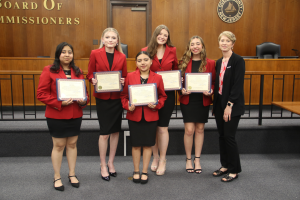 Ocean County Vocational Technical School students were recognized for their outstanding performance and accomplishments