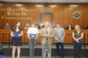 Ocean County Vocational Technical School students were recognized for their outstanding performance and accomplishments
