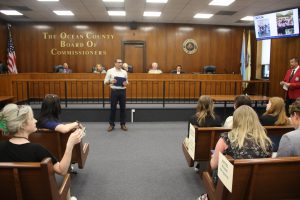 Ocean County Vocational Technical School students were recognized for their outstanding performance and accomplishments