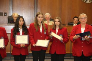 Ocean County Vocational Technical School students were recognized for their outstanding performance and accomplishments